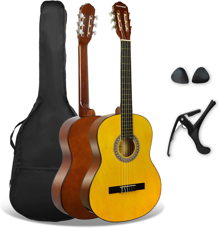 3rd Avenue pełnowymiarowa (4/4) gitara klasyczna FX – zestaw startowy dla początkujących