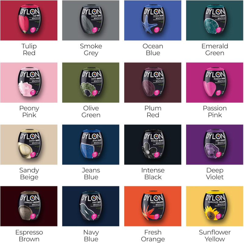 Dylon Farba do tkanin pralkowych 350 g