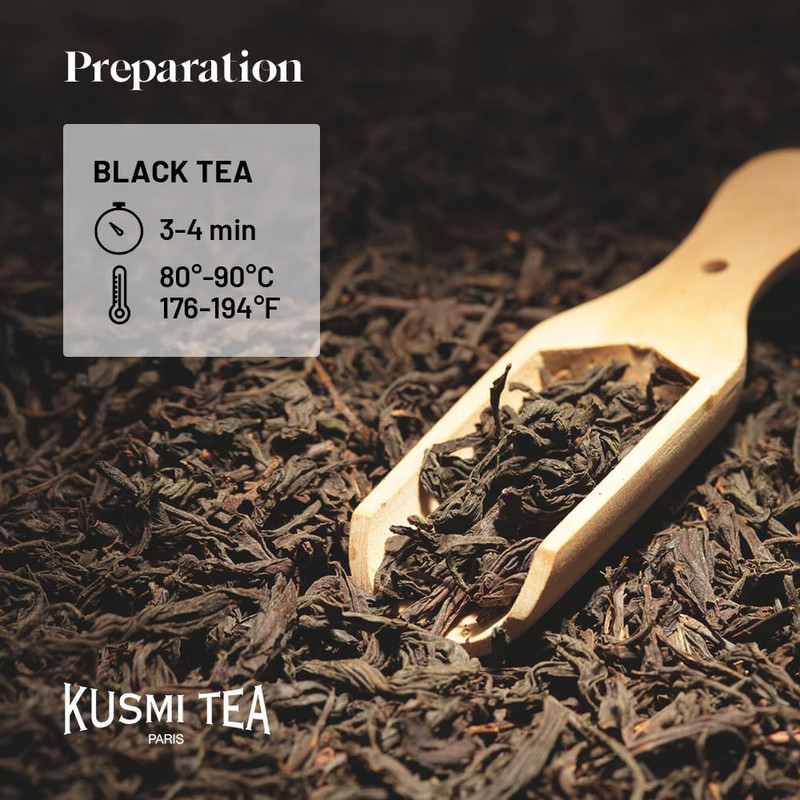 Kusmi Tea English Breakfast – organiczna czarna angielska herbata