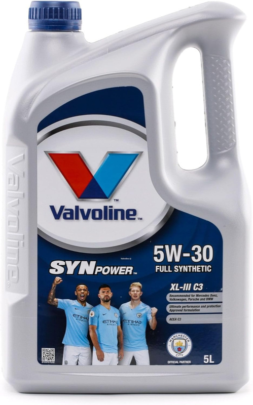 Valvoline SynPower XL-III C3 5W-30 (5 L) – syntetyczny olej Low SAPS z aprobatą VW 504/507