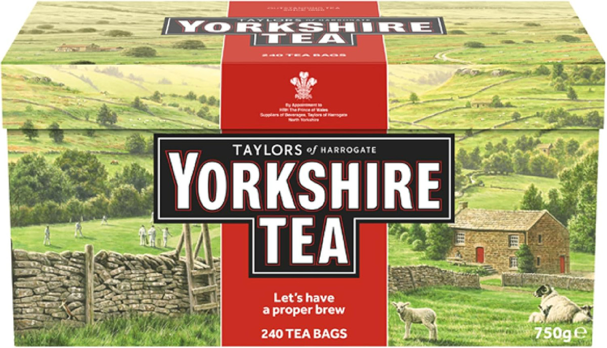 Yorkshire Tea – mocna angielska herbata śniadaniowa - 240 torebek