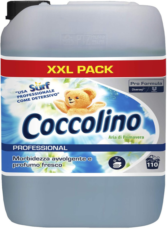 Coccolino Professionale Ammorbidente – Aria di Primavera, 10 L (ok. 110 dawek)