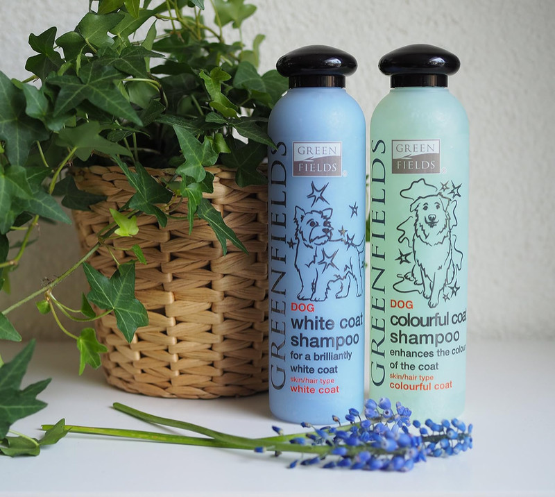 Greenfields – szampon dla psów z białym/jasnym futrem