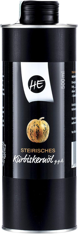 HE – Styryjski „Gourmet” olej z pestek dyni, tłoczony na zimno (500 ml)
