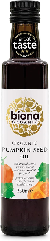 Biona Organic – olej z pestek dyni, tłoczony na zimno (250 ml)