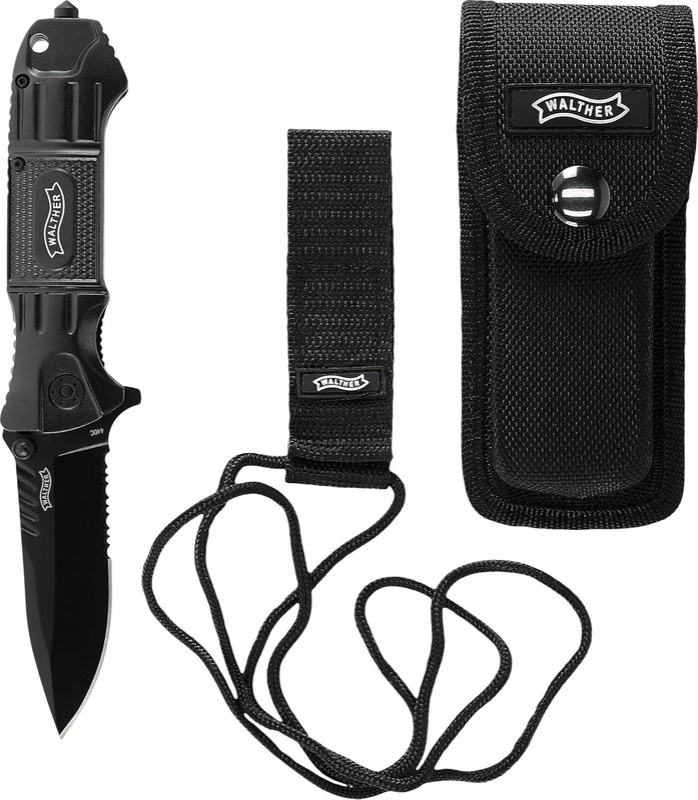 Walther 5.0715 Black Tac Knife – Składany nóż taktyczny