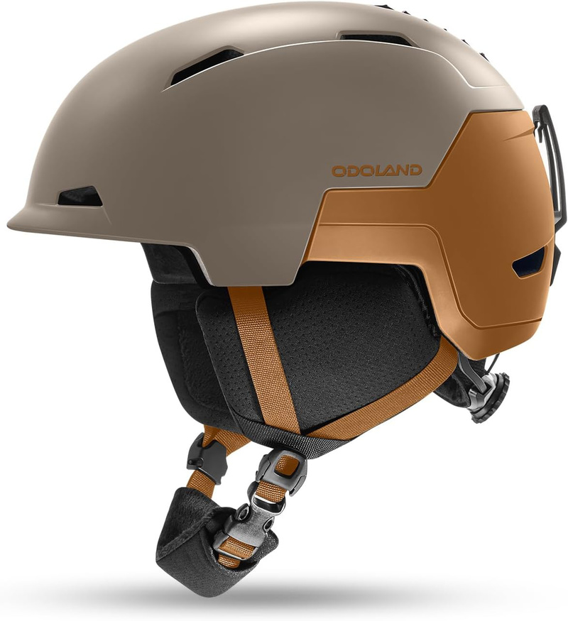 Odoland – uniwersalny kask snowboardowy dla dorosłych i młodzieży z goglami